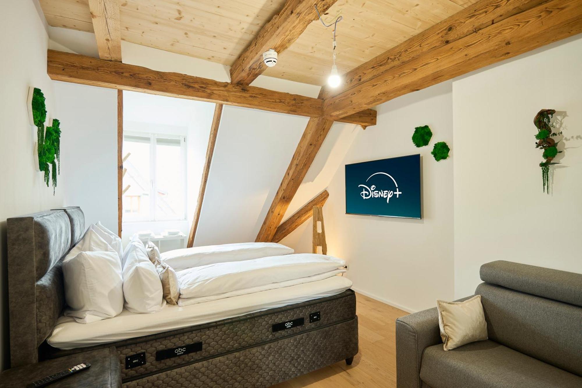Apartmán Wood World Luxury - Massage - Bergblick - Tranpolin- Parken Markdorf Exteriér fotografie