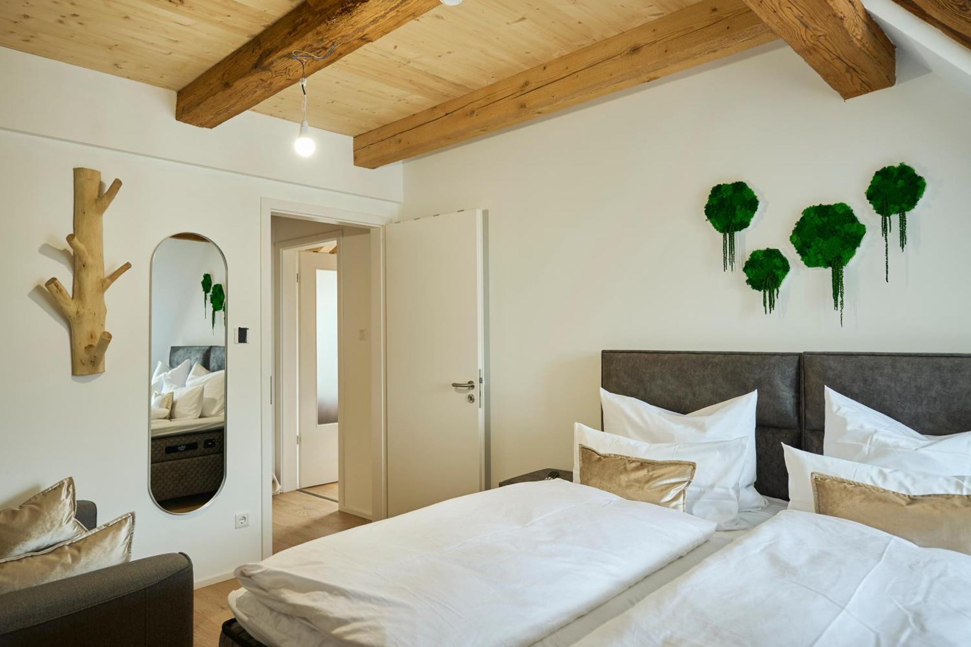 Apartmán Wood World Luxury - Massage - Bergblick - Tranpolin- Parken Markdorf Exteriér fotografie